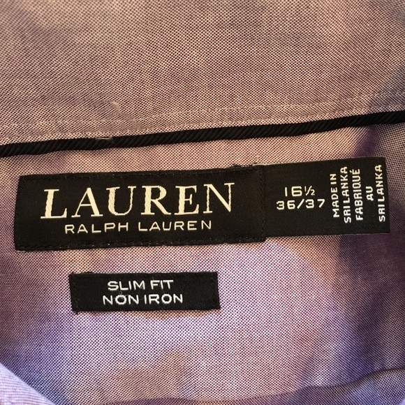 [RALPH LAUREN] Cotton Black Label Button Down - Picture 4 of 5